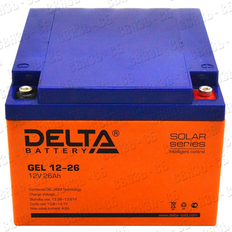 Аккумулятор Delta GEL 12-26