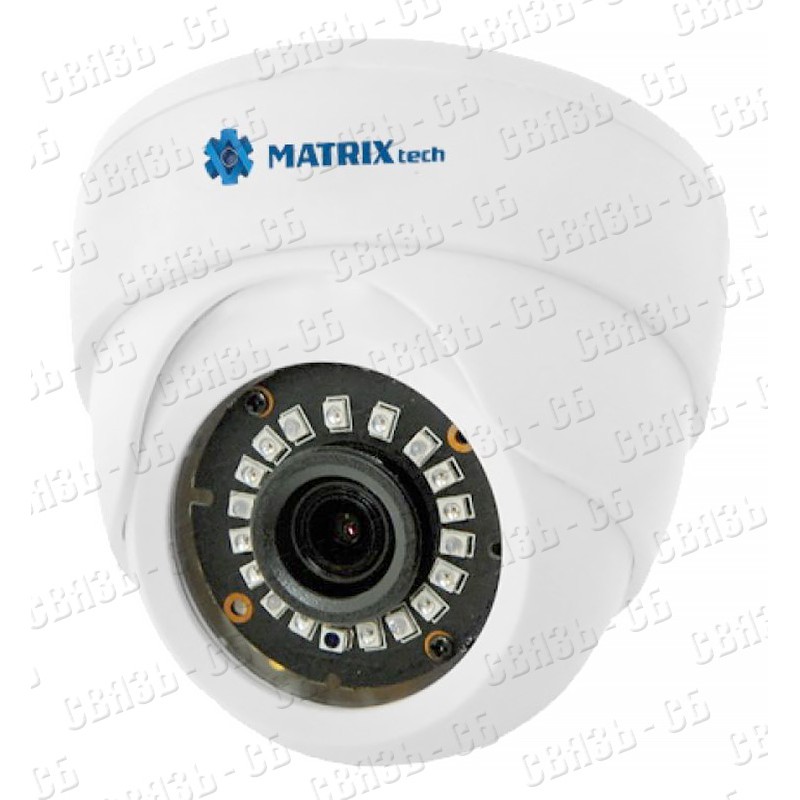 MATRIX MT-DW5.0IP20S PoE audio - Уличная купольная антивандальная IP камера, 5Мп, POE