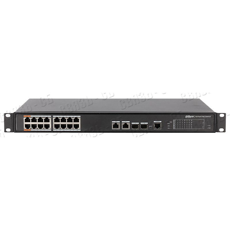 Управляемый коммутатор 16-портовый PoE - Dahua PFS4218-16ET-190