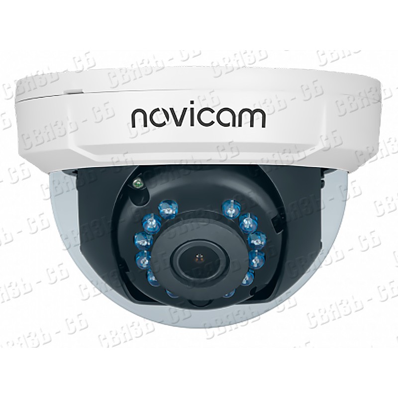 HIT 20 NOVIcam v.1303 - видеокамера купольная внутренняя 4 в 1, 1/2.7" 2.1 Mpix CMOS, 1080p, ИК 20м,