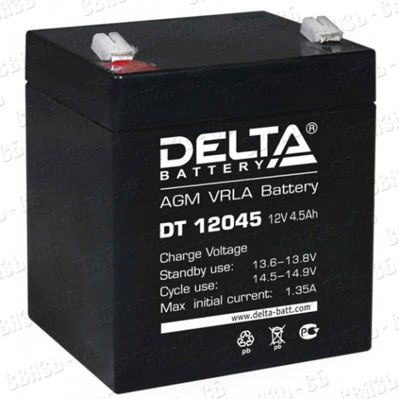 Аккумулятор Delta DT 12045 (12V / 4.5Ah)