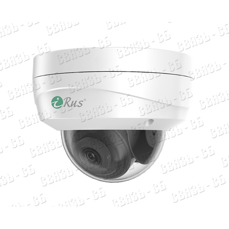 IRUS-IP6015A IP-камера 6 Мп с фиксированным объективом, встроенным микрофоном, с SD-слотом до 128Гб