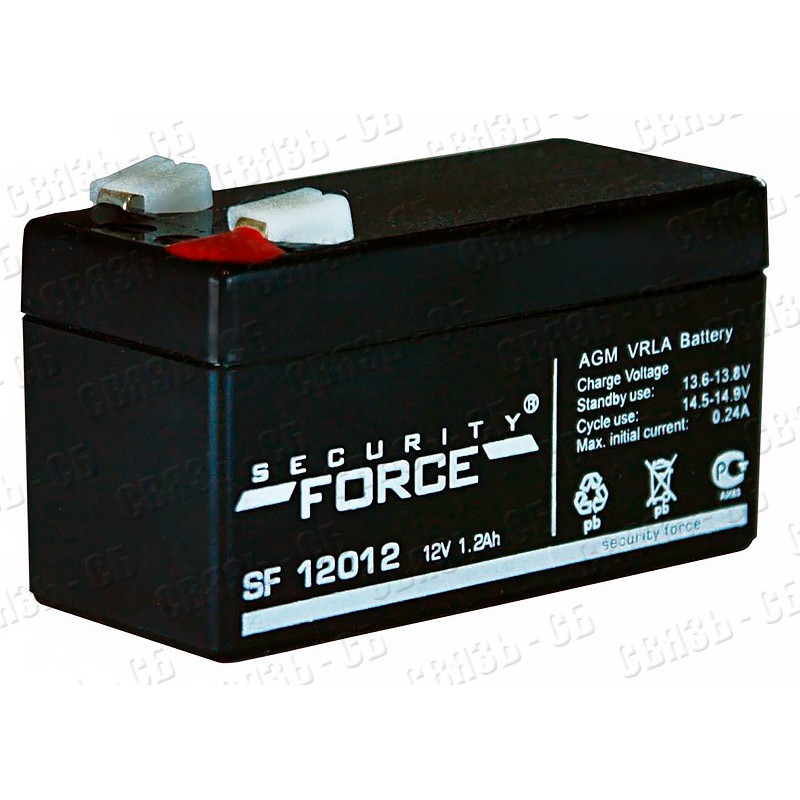 Аккумулятор Security Force SF 12012 (12V / 1.2Ah)