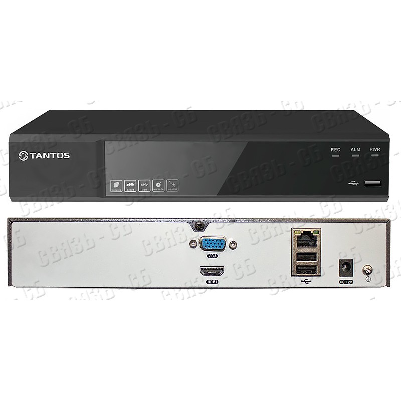 Tantos TSr-NV08154 - IP-видеорегистратор, 8-канальный