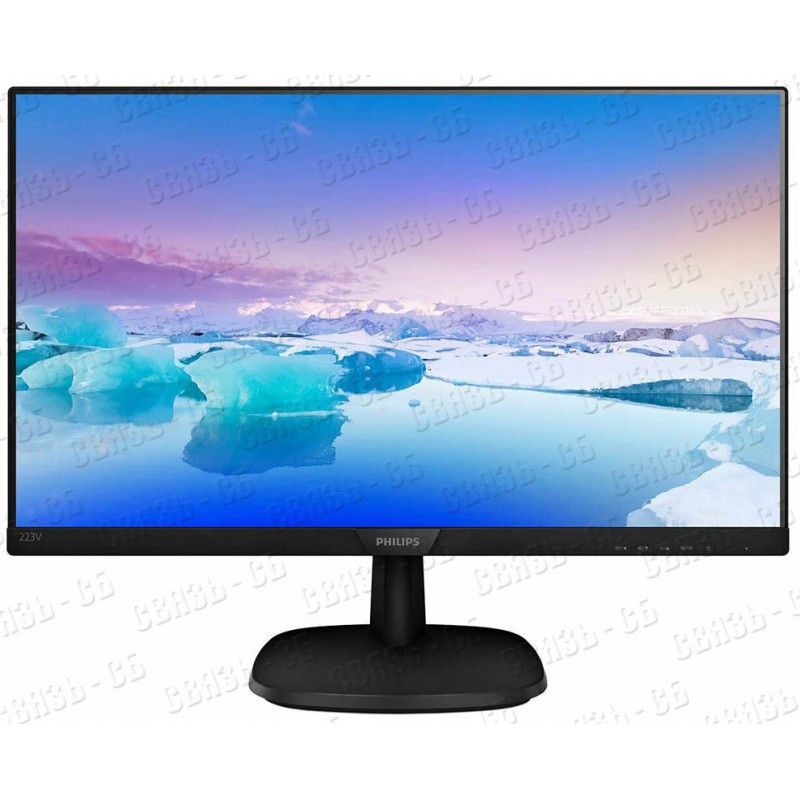 Монитор Philips 21.5" 223V7QSB (00/01) черный IPS LED 5ms 16:9 DVI матовая 1000:1 250cd 178гр/178гр 