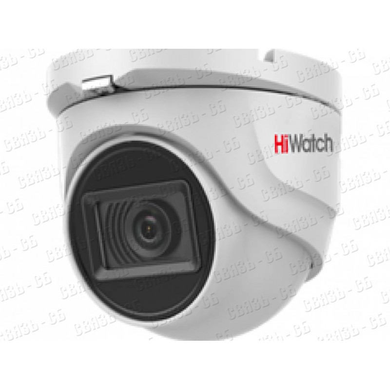 HiWatch DS-T203A (2.8 mm) - Уличная купольная HD-TVI-видеокамера, встроенный микрофон, 2Мп, EXIR до 30м