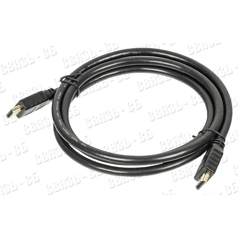 Кабель аудио-видео HDMI (m)/HDMI (m) 2м. Позолоченные контакты черный NONAME 