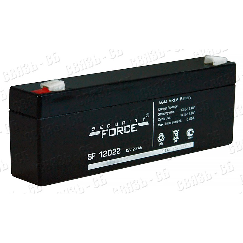 Аккумулятор Security Force SF 12022 (12V / 2.2Ah)