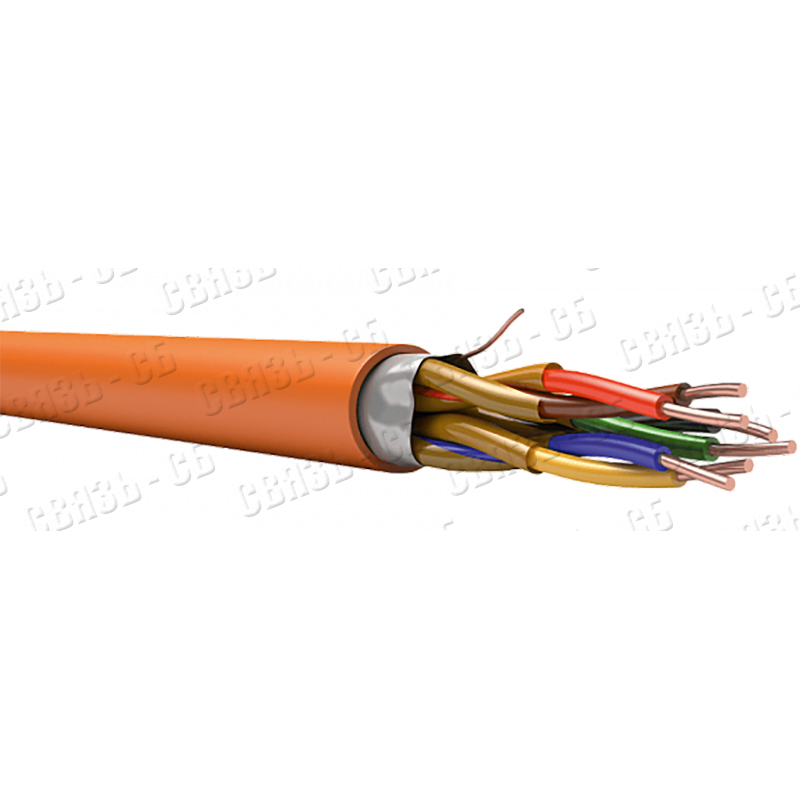 Кабель передачи данных ТЕХНОКСБнг(А)-FRLS 1х2х0.80 оранжевый 00-00001329 (СПКБ Техно)