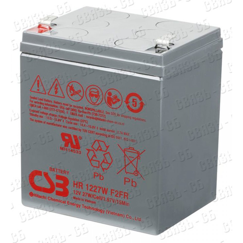 Аккумуляторы hr. Батарея CSB hr1227w, 12v 7,5ah. Аккумулятор CSB hr1227w. Аккумуляторная батарея CSB HR 1227w 7.5 а·ч. CSB аккумулятор CSB HR 1227w.