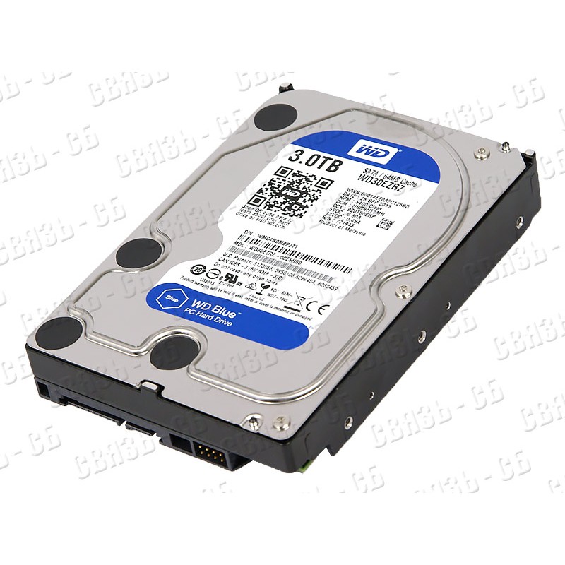 Жесткий диск WD Original SATA-III 3Tb WD30EZRZ Blue (5400rpm) 64Mb 3.5"