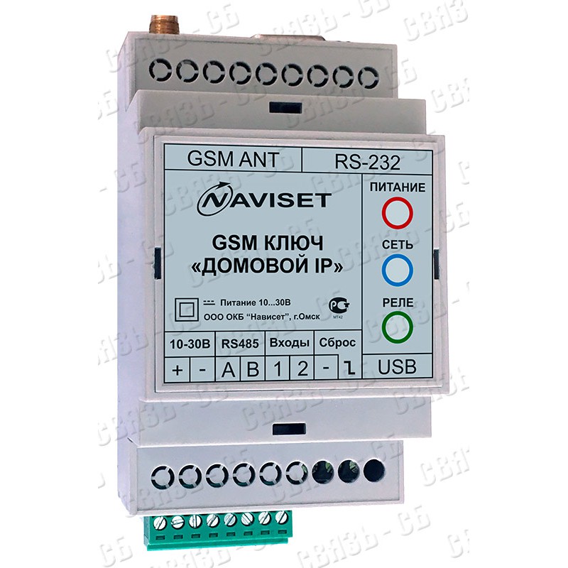 ДОМОВОЙ IP DIN 3G 15000