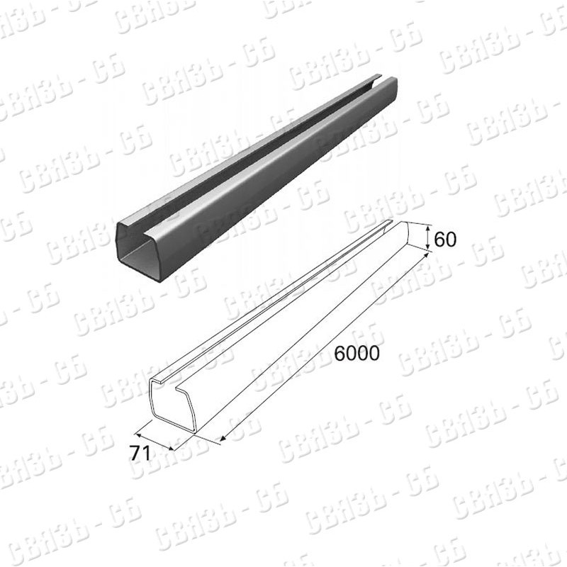 DHS71/M Балка прокатная 71х60х3,5