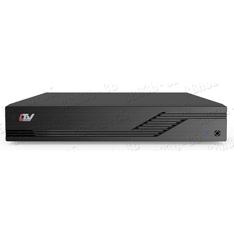 LTV RNE-081 0G IP видеорегистратор с 8PoE, 1HDD до 6Тб, 1xHDMI, 1xVGA, 48 В (DС), ≤6 Вт