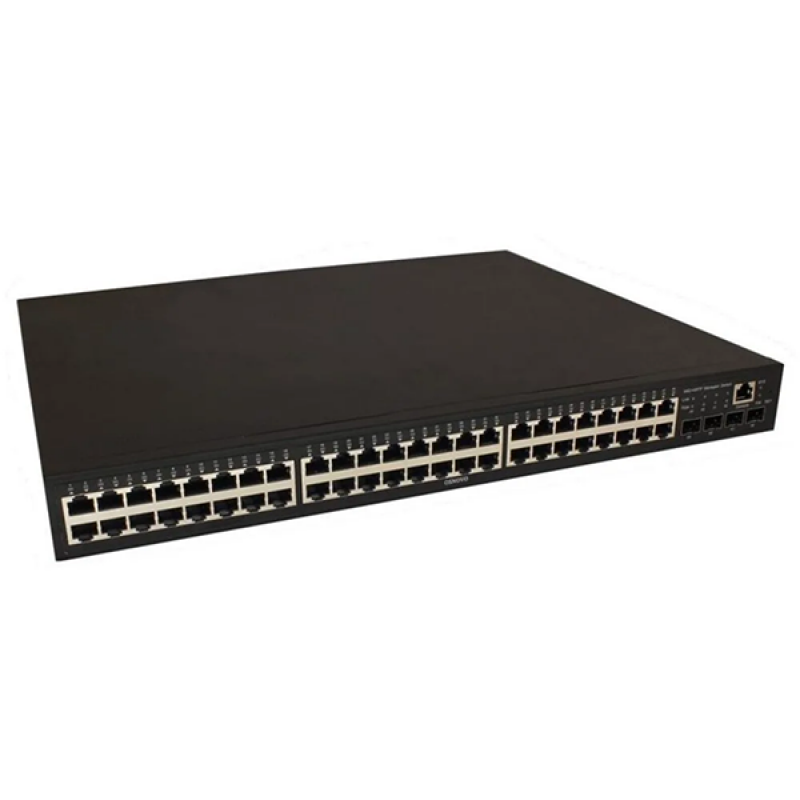 SW-74804/L Управляемый (L2+) коммутатор Gigabit Ethernet на 48 RJ45 + 4 x GE SFP порта.