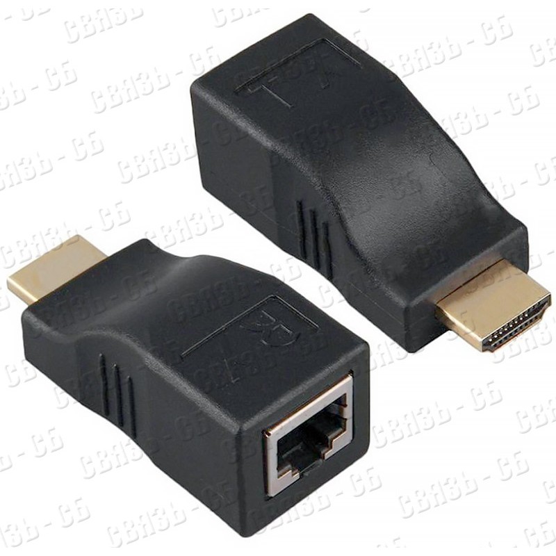 Удлинитель HDMI до 30м по витой паре ORIENT HDMI 2.0 extender VE042