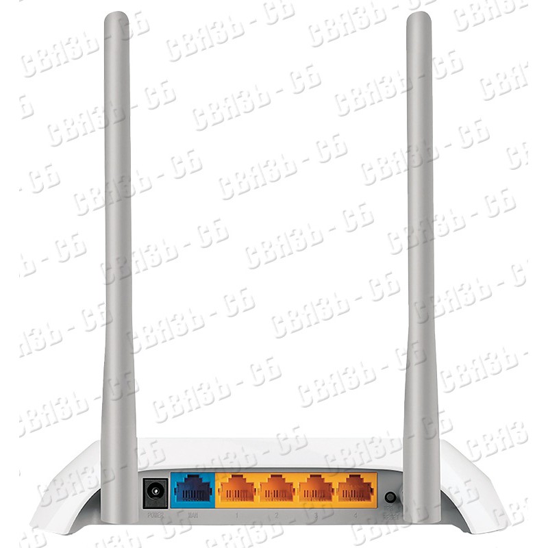 Роутер беспроводной TP-Link TL-WR840N N300 10/100BASE-TX белый 