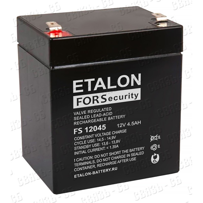 Аккумулятор Etalon FS 12045 (12 В, 4.5 А/ч)